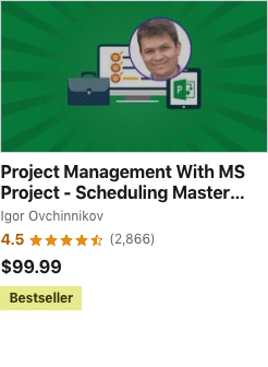 Project Management With MS Project - Scheduling Master Class